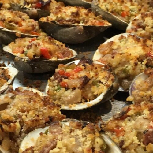 Clams casino.