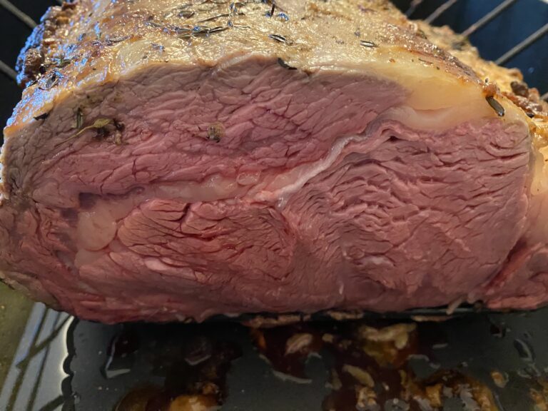 Cooked15 Pound Prime Rib Roast