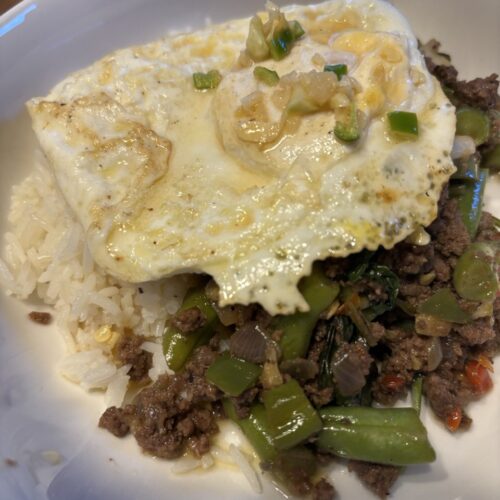 Thai Holy Basil Beef Stir Fry